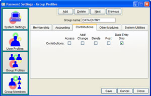 Group Profiles