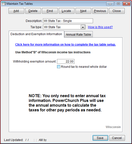 payroll tax calculator wisconsin